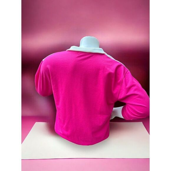 Vintage 90s Blast Women Sweater Small Pink Petite Women's Top Sz Petite L - Picture 3 of 4